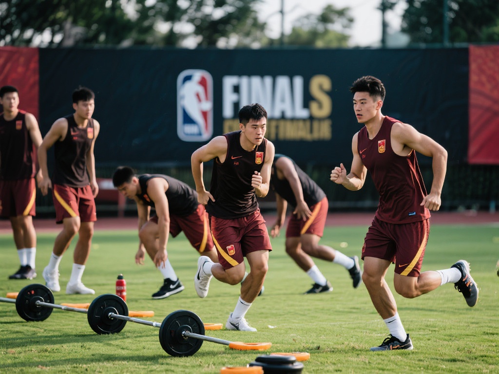 同时，这支队伍的体能训练堪称严苛。早晨的